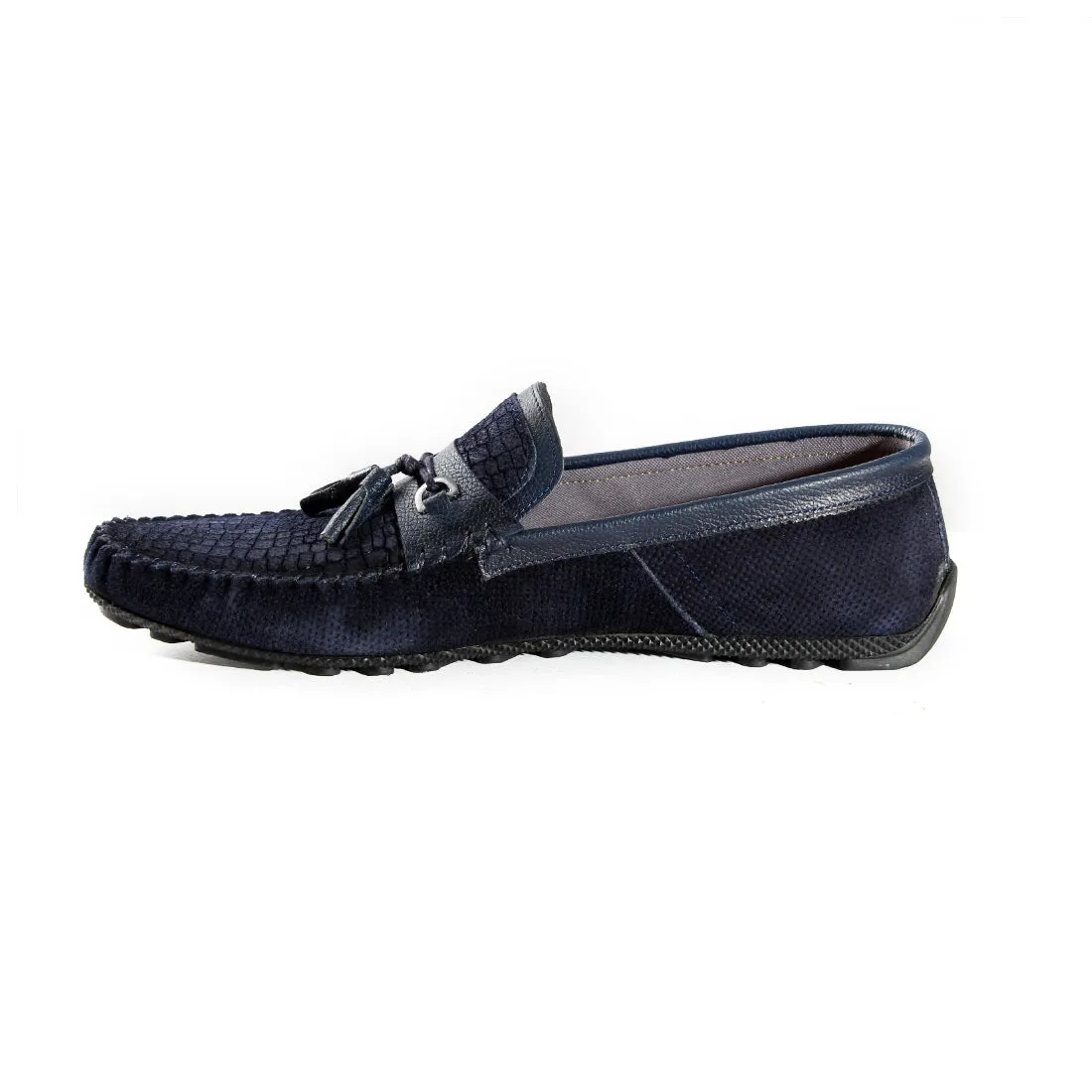 casual top sider shoes / navy / made in Turkey -3392