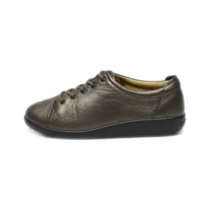 Hotter Lace Ups Leather Brown Colour For Women