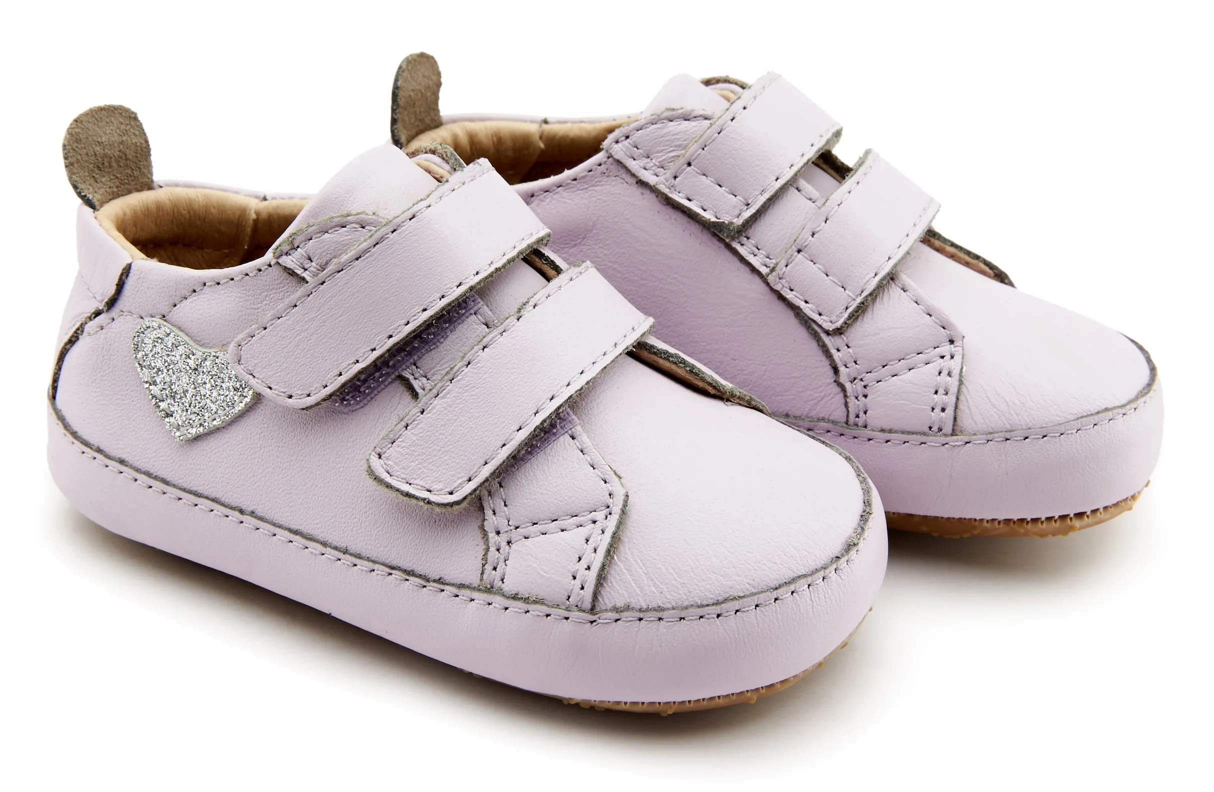 Old Soles Girl's 0048R Love-Ly Sneakers - Lilium/Glam Argent