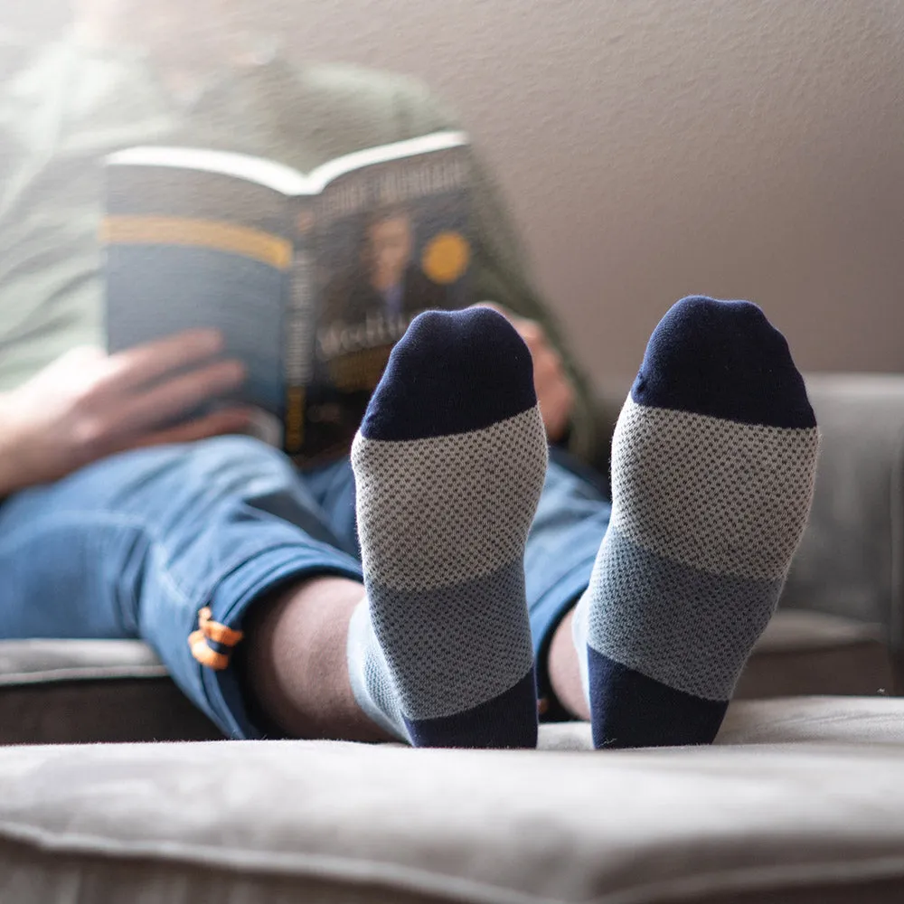 SILVER CREW SOCKS | PIQUE