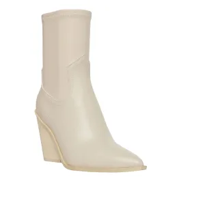 STEVE MADDEN - Stretch Thorn Pointed Toe Block Heel