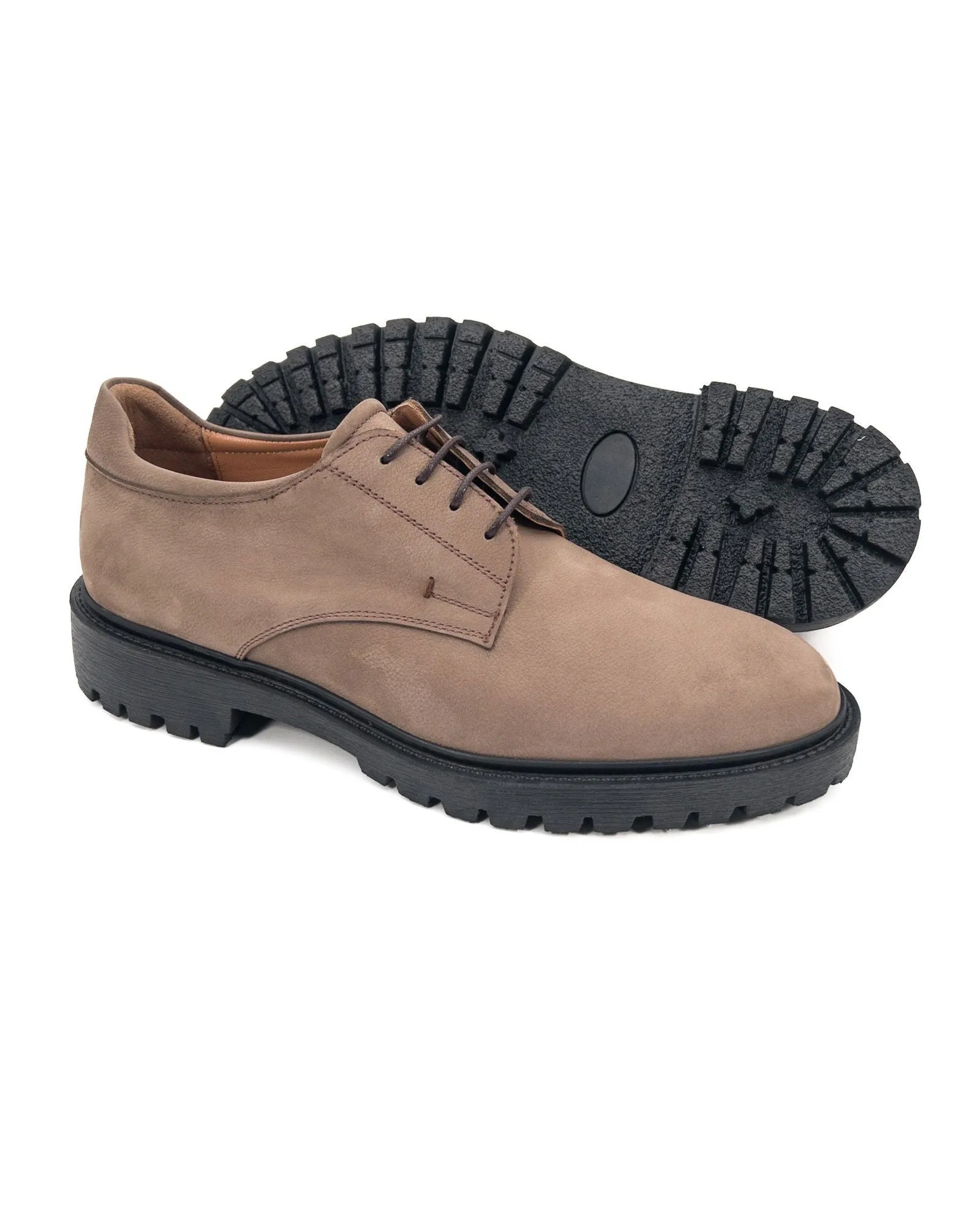 T-Assos Mink Genuine Nubuck Leather Men's Casual Shoes