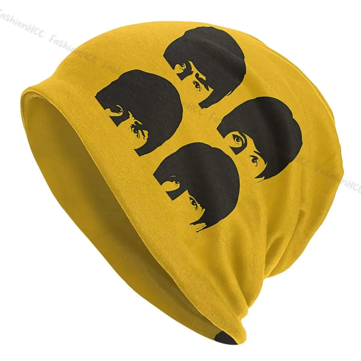 The Beatle Band Skullies Beanies Fashion Hats Head Thin Bonnet Hipster Caps Men Women's Earmuffs