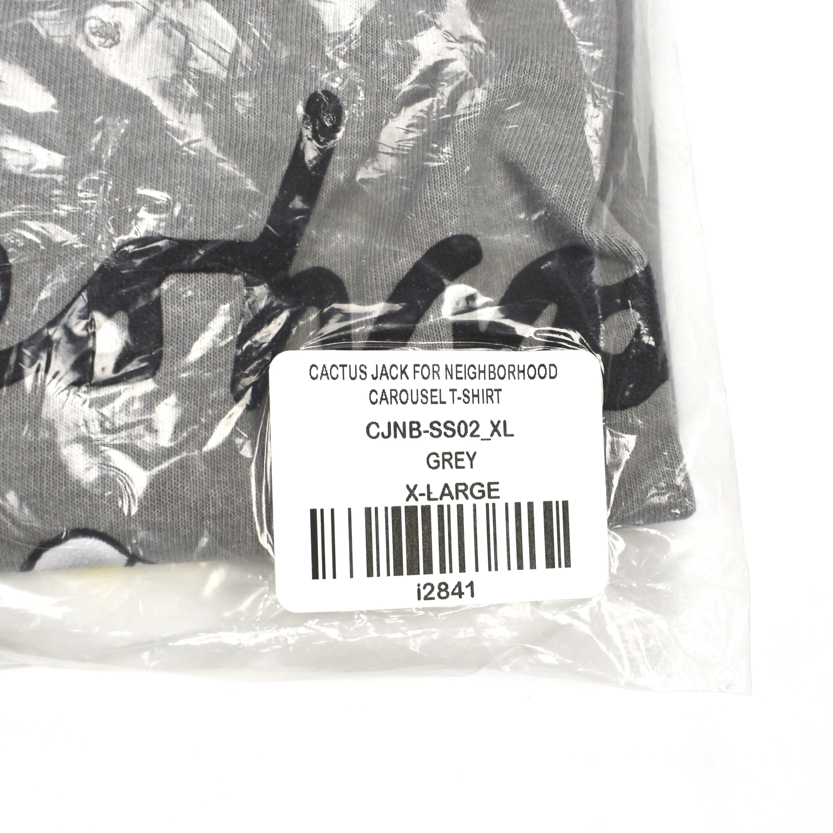 Travis Scott x Neighborhood - Carousel Logo Print T-Shirt